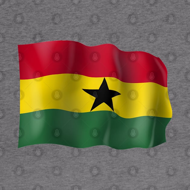 Ghana flag by SerenityByAlex